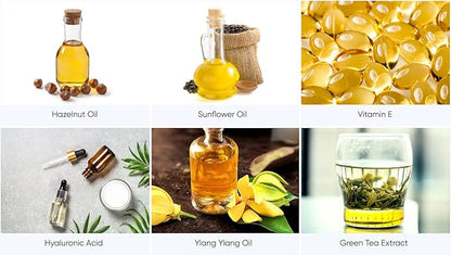 FirmingGenius | Conductive Gel - Collagen Boosting Peptide | Hyaluronic Acid, Hazelnut Oil, Sunflower Oil, Vitamin E | Facial & Body Treatments |12 fl oz