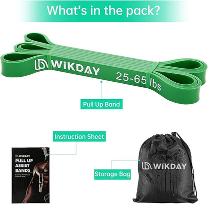 Resistance Bands for Working Out, Exercise Bands, Workout Bands, Pull Up Assistance Bands for Body Stretching Training Physical Therapy Muscle Training for Men & Women