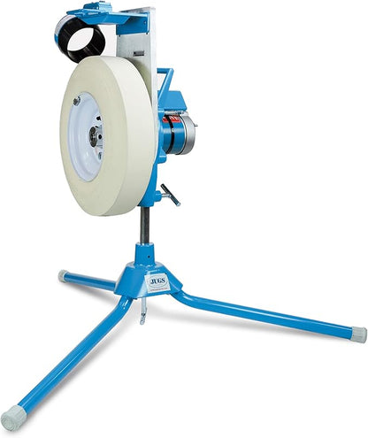 Jugs BP1 Softball Only Pitching Machine — Throws softballs up to 70 mph from a Realistic delivery Height.