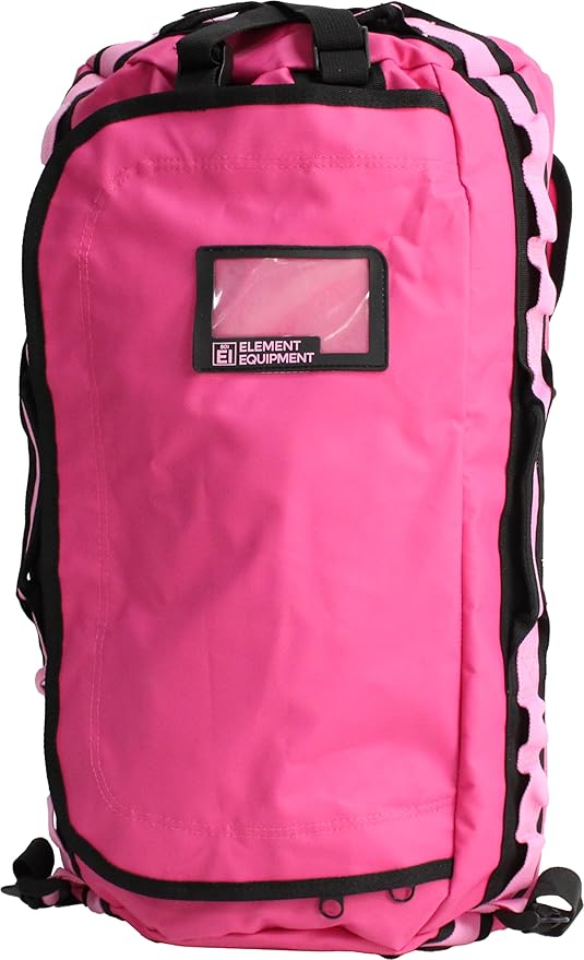 Element Equipment Trailhead Duffel Bag Shoulder Straps Waterproof Fuschia/Pink Medium