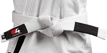 G4 VISION Jiu Jitsu Belt BJJ Belts Brazilian Adult A1 A2 A3 A4 Black Brown Purple Blue White