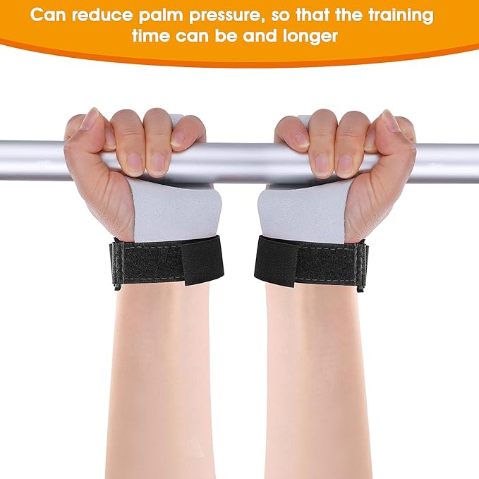 2 Gymnastics Grips Wristbands Sets for Girls Youth Kids