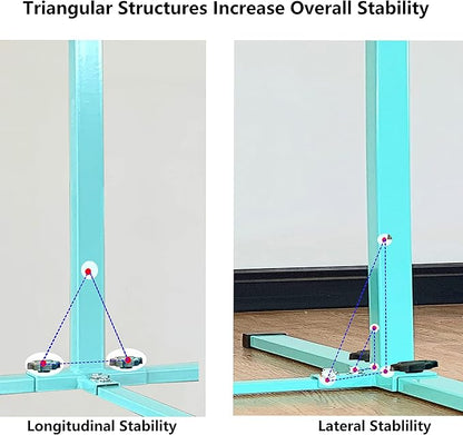 4FT/5FT Gymnastic Bar Set Gymnastics Horizontal Bar Gymnastics Kip Bar for Kids Home Use