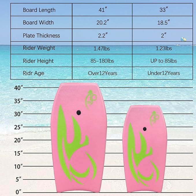 Body Board Lightweight with EPS Core