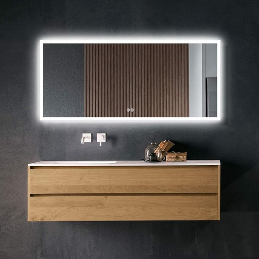 Led Bathroom Mirror with Lights Mount,71 x 32 Inch,