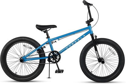 Freestyle BMX Bike, 18 20 Inch Kids Bicycle for 5-13 Years Old Kids and Beginner Level Rider, Multiple Colors
