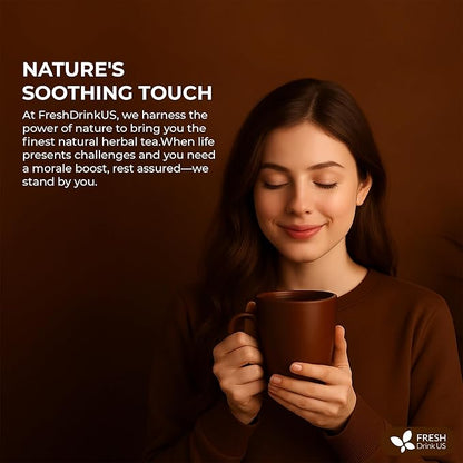 FreshDrinkUS, Ginseng 6 Treasures Kidney Tea, 30 Packs Of Super Kidney Cleanse Detox Tea For Men & Women, 100% Natural Roots & Berries | Caffeine-Free | Adaptogenic Blend for Energy, Wellness & Vitality Support