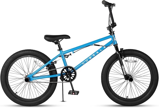 Freestyle BMX Bike, 18 20 Inch Kids Bicycle for 5-13 Years Old Kids and Beginner Level Rider, Multiple Colors