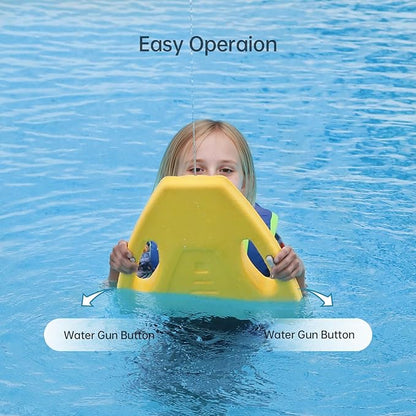Electric Swimming Kickboard for Kid,Swim Kickboard with Water Gun Function,Swim Board for Children/Swimming Beginner