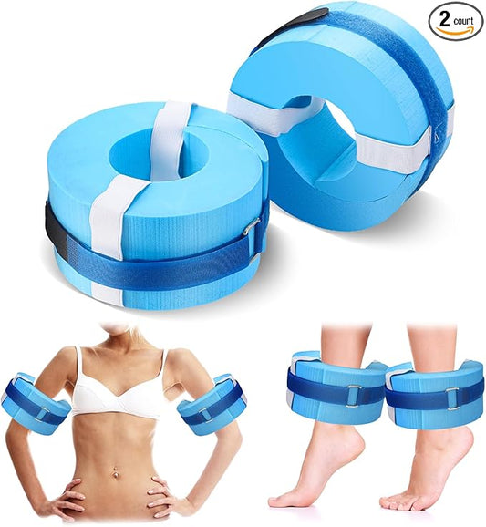 2 Pcs Foam Swim Aquatic Cuffs Equipment Water