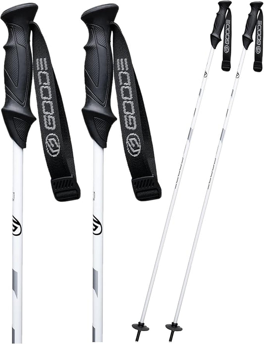 Goode G-Max Pole with Patented Composite Fiber Shaft, White/Silver, 46-Inch/115cm