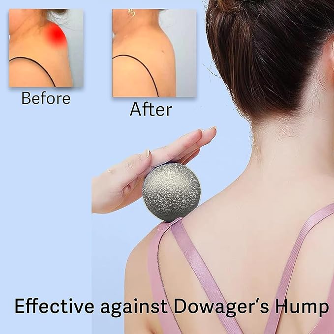Hard Lacrosse Ball + Soft Peanut Massage Ball Set – Deep Tissue & Trigger Point Tool for Plantar Fasciitis Relief, QL, Iliacus, Glutes, Neck, Hamstrings, Hip Flexors & Myofascial Release