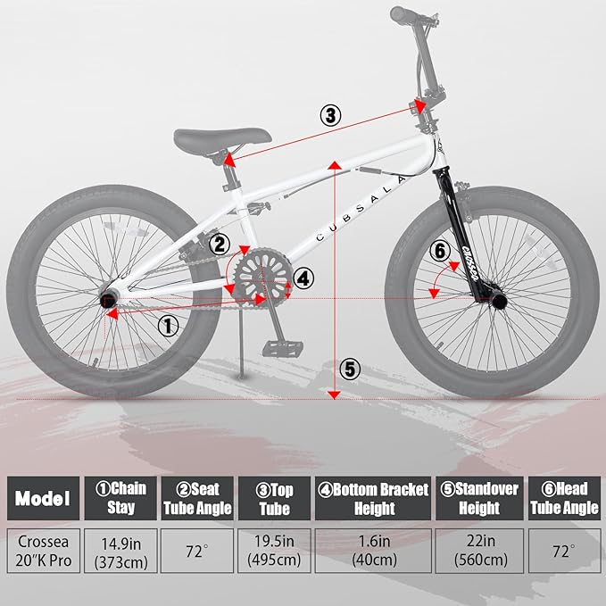 Freestyle BMX Bike, 18 20 Inch Kids Bicycle for 5-13 Years Old Kids and Beginner Level Rider, Multiple Colors