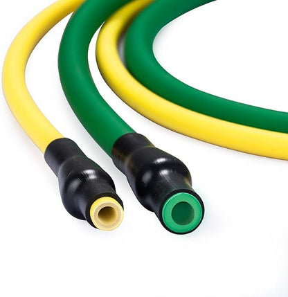 Fit Simplify Resistance Tube Bands 12 Piece Set with Instruction Booklet