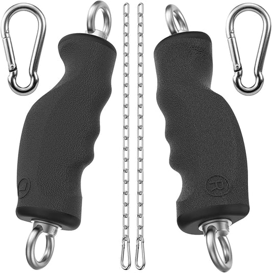 Lat Pull Down Machine Attachment, Tricep Rope Cable Attachment for Gym Cable Machine, Ergonomic Tricep Rope Exercise Handle Accessories for Home Gym
