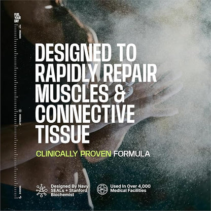 Frog Fuel Power Energized Protein Shot, 15g Protein Nano-Hydrolyzed Grass Fed Collagen, 120mg Caffeine, Fat & Sugar Free, 22 Amino Acids, 0 Carbs, Berry, 1 oz Packets, 24 Pack