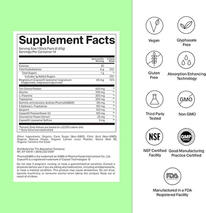 Electrolyte Powder Packets - Workout Recovery & Hydration - Mango Lemonade (14 Sticks) & Sleep Aid Powder - Free Natural Supplement to Reduce Stress and Improve Sleep Chamomile Lemonade (7 Sticks)