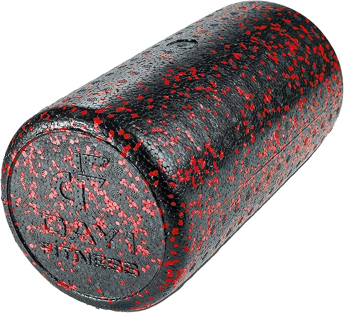 High-Density Round Foam Rollers - 4 Size and 8 Color Options - Massage Rollers for Stretching, Deep Tissue and Myofascial Release