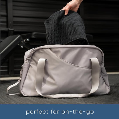 S&T INC. Microfiber Gym Towels, Yoga Towel for Home and Gym Bag, 16 Inch x 27 Inch, 6 Pack