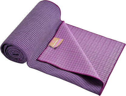 Hugger Mugger Yoga Towel - Ultraviolet - Soft, Absorbent, Fast Drying, Non-Slip Backing, use by iteself or Over a Yoga mat, hot Yoga, Helps with Slippery Hands and feet