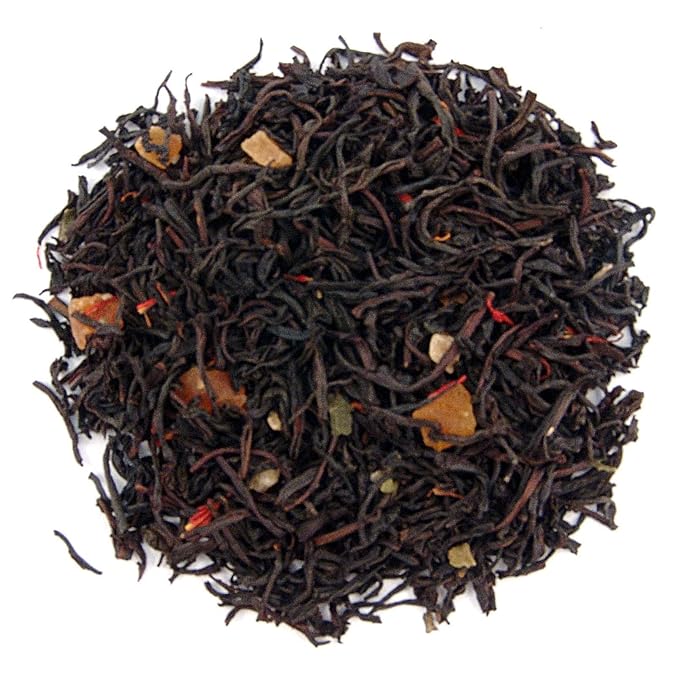 Brazilian Guava Tea - 4oz | Loose Leaf Black Tea with Guava Flavor | Sweet Tangy Fruity Blend | Ethical Partnership Sourced | Tropical Ceylon Tea | Bold Flavor | Refreshing