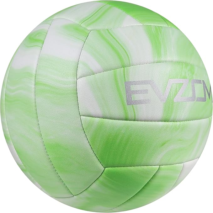 EVZOM Super Soft Volleyball Beach Volleyball Official Size 5 for Outdoor/Indoor/Pool/Gym/Training Premium Volleyballs Equipment Durability Stability Sports Ball