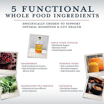 Functional Formularies Nourish Berry Medley Peptide Formula, Organic Tube Feeding Formula and Nutritional Meal Replacement Supplement, 12 Oz Pouch, Pack of 24