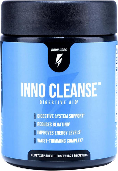 Inno Cleanse - Waist Trimming Complex | Digestive System Support & Aid | Reduced Bloating | Improves Energy Levels | Gluten Free, Vegan Friendly