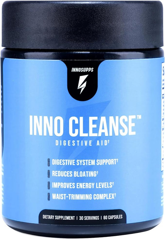 Inno Cleanse - Waist Trimming Complex | Digestive System Support & Aid | Reduced Bloating | Improves Energy Levels | Gluten Free, Vegan Friendly
