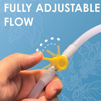 Foret Premium Enema Kit Non-Toxic Silicone Tip, Bag & Eco Detox Gift | Most Comfortable Colon Cleanse | Gerson Therapy Colonics Recommended | BPA & Phthalates Free |Clamp| Easy Instructions | Slim Tip