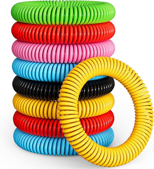 12 Pack Mosquito Bracelets