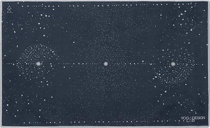 Yoga Design LAB | The Hand Towel | Premium Non Slip Hand Towel | Designed in Bali | Colorful Eco Printed + Quick Dry + Soft | Hot Yoga, Bikram, Ashtanga, Sport, Barre, Travel (Celestial)