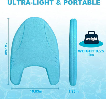 EPP Swimming Kickboard, Training Board, with Ultra-Lightweight and Great Buoyancy for Swimming Lessons, Lap Swimming, Water Aerobics