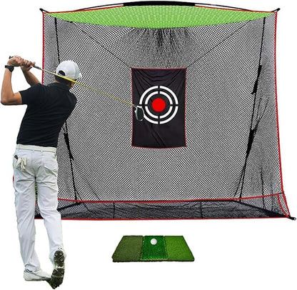 Golf Net for Backyard Drivin Heavy Duty Golf Hitting Practice Net Large Outdoor Indoor for Use10x8FT