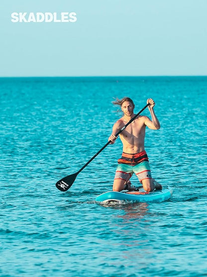 10’6’’ Portable Inflatable Stand Up Paddle Board (SUP) for Adults and Youth with Non-Slip Deck – Complete Accessories Kit, Perfect for Fishing, Yoga, Fitness & Family Fun