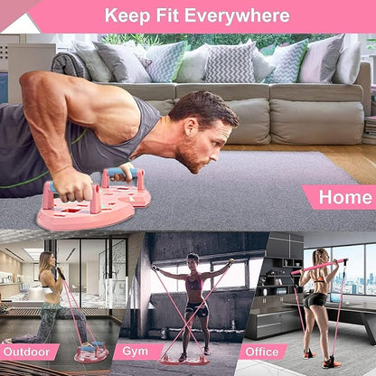 LALAHIGH Portable Home Gym System for Men and 20 Fitness
