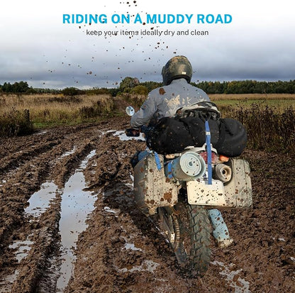 Gonex 40L 60L 80L Extra Large Waterproof Duffle Travel Dry Duffel Bag Heavy Duty Bag with Durable Straps & Handles for Kayaking Paddleboarding Boating Rafting Fishing