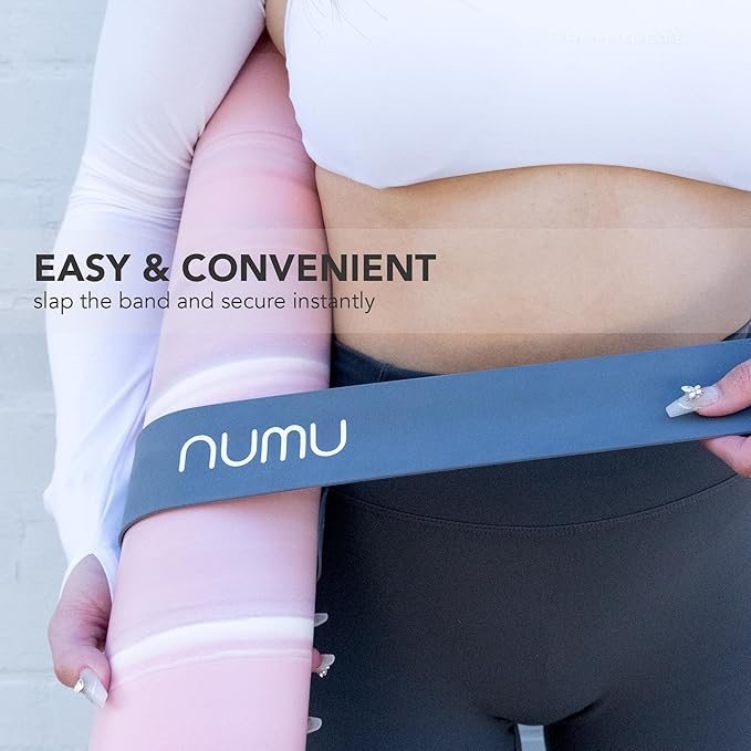 Numu Yoga Mat Strap Slap Band - Easy Snap On to Keep Exercise Mat Tightly Rolled and Secured for Yoga Mat Storage and Travel