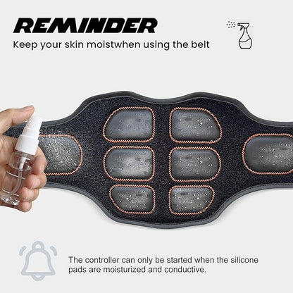 FDA Cleared, MHD TENS Ab Stimulator, TENS & PMS Muscle Stimulator and Muscle Improvement - Your Ab Machine for Effortless Fitness