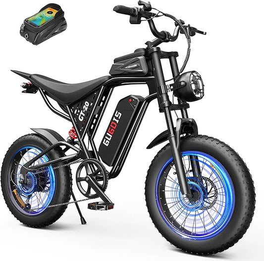 Electric Bike for Adults, Powerful 750W/ 1000W Peak Motor,Up to 25/30MPH, Max 25-45 Miles Long Range, 748.8/624 Wh Removable Battery,Ebike for Mountain,Snow,Sand,Road,Commuter
