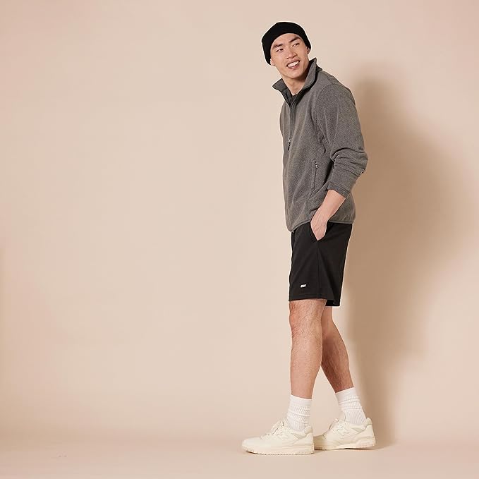 Amazon Essentials Men's Performance Tech Loose-Fit Shorts (Available in Big & Tall), Pack of 2