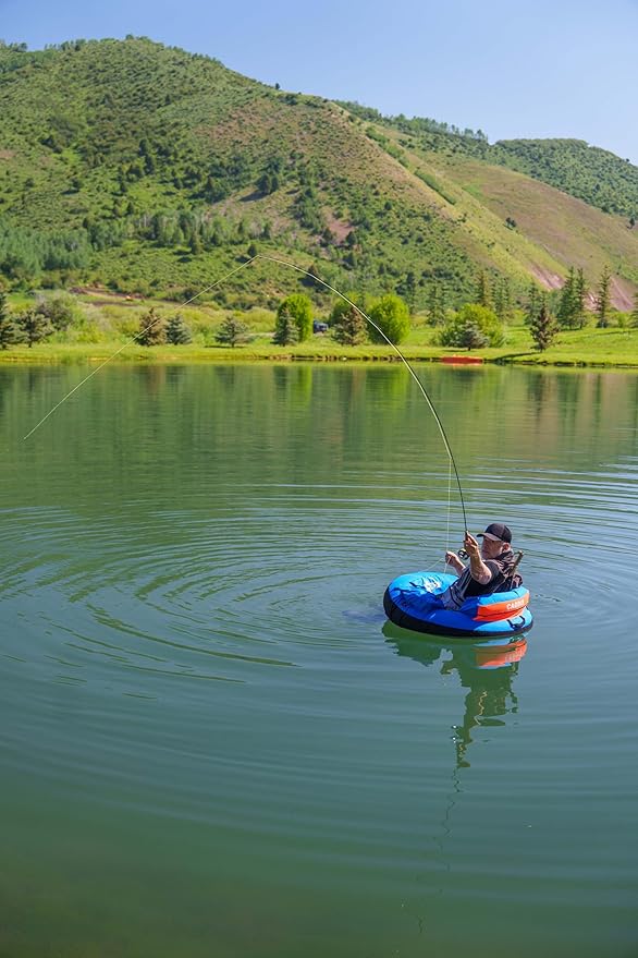 High Sierra II Inflatable Float Tube for Fishing and Angling by Caddis Sports