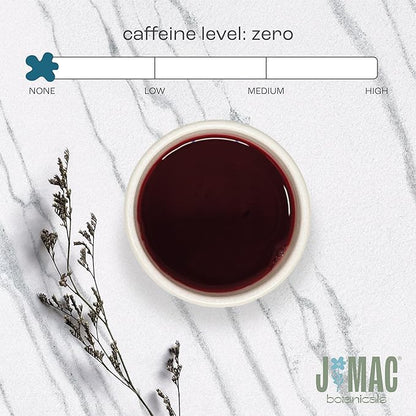 J Mac Botanicals, Certified Organic Hibiscus Flower, loose leaf tea, Flor de Jamaica