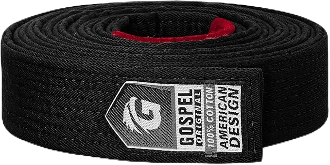GOSPEL Vintage Series BJJ Belt for Men & Women | Brazilian Jiu Jitsu Belt with Vintage Colors
