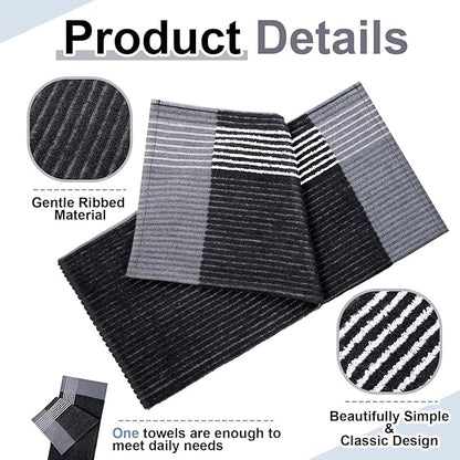 Mixweer Caddy Golf Towel 22" x 42" Large Caddy Towel Camping Sport Towels Cotton Soft Towels for Man Golf Lovers