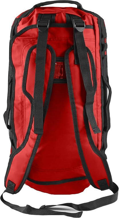 Element Equipment Trailhead Duffel Bag Shoulder Straps Waterproof Red Small