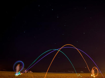 Foxtail LED - Outdoor Throw and Catch Light Up Game - Foam Ball & Tail Glow at Night - Play in the Dark - Fun Gift Idea for Kids & Adults, Boys & Girls