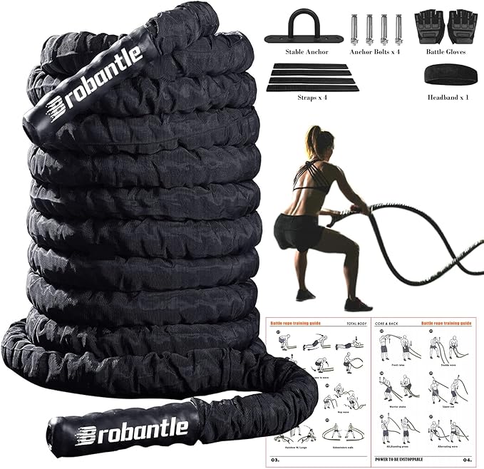 Battle Rope Battle Ropes for Exercise Workout Rope