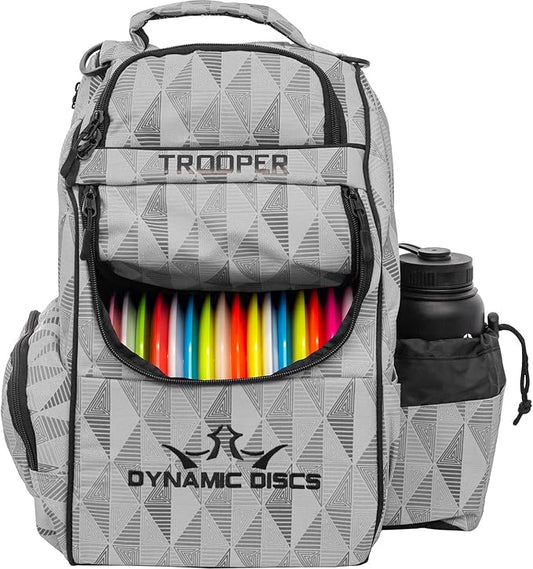 Dynamic Discs Trooper Disc Golf Bag | Large Frisbee Bags with 18+ Discs Capacity | Lightweight & Durable Backpack | Great Gifts or Disc Golf Accessories for Men | Ideal for Beginners & Pro Players