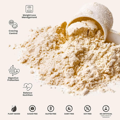 311 Nutrition All-In-One Meal Replacement Shake Powder - Plant-Based Protein Smoothie Blend w/High Fiber, Probiotics & Adaptogens - Low Carb, Vegan, Keto & Paleo Friendly - Banana Cream Pie - 28 Srv